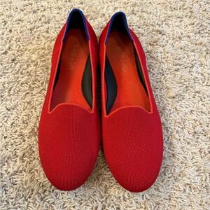 Rothy's Women's Red Slip-On Flats